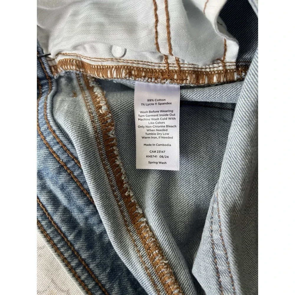 Talbots Women's Drop Hem Denim Midi Skirt Light Blue‎ Wash Size 16 NWT
